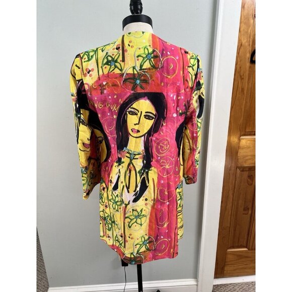 NWT Grace Chuang Jacket XXL Pop Art To Wear Statement Avant Garde Maximalist - Picture 2 of 8